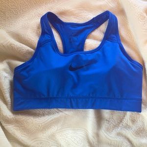 Blue Nike women’s sports bra - medium